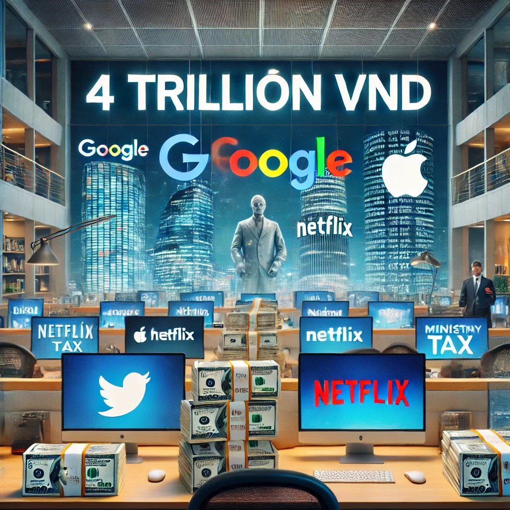 外資巨頭公司在越南繳交超過4兆越南盾的稅金
󠀠
根據越南財政部的最新報告，在2024年上半年，外資巨頭公司在越南通過電子稅務系統繳交的稅金總額超過4兆越南盾。
…
