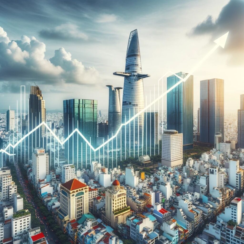 外資投入房地產資金猛增
󠀠
在2024年的前五個月，外資投入越南房地產市場的資金達到近19.8億美元，較去年同期增長超過70%。
​󠀠
這一現象反映了越南房地產…