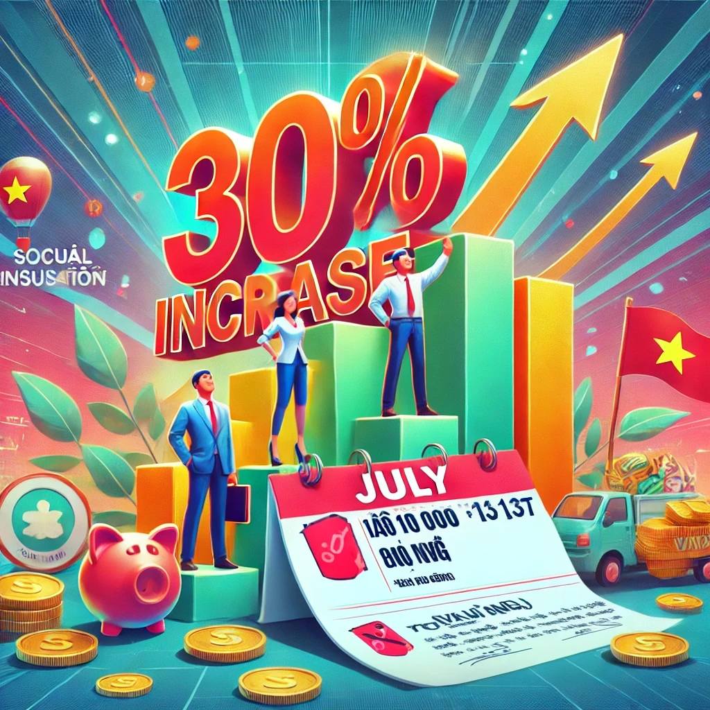 越南自7月1日起基本薪资上漲30%
​󠀠
自2024年7月1日起，越南政府將​公務員和公職人員基本薪資從目前的每月180萬越盾上調至234萬越盾，這意味著越南薪…