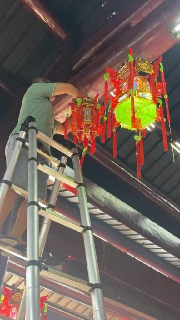 福建二府廟點聖燈